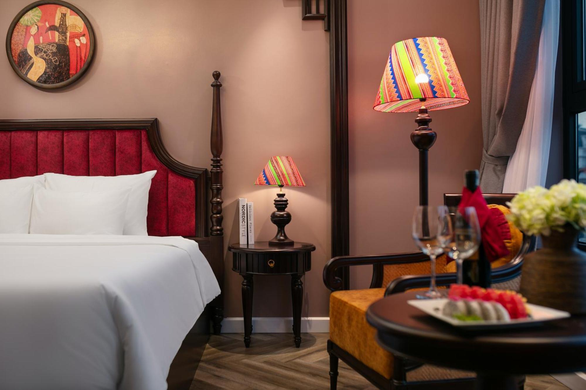 Acoustic Premium Hotel & Spa Hanoi Exterior foto