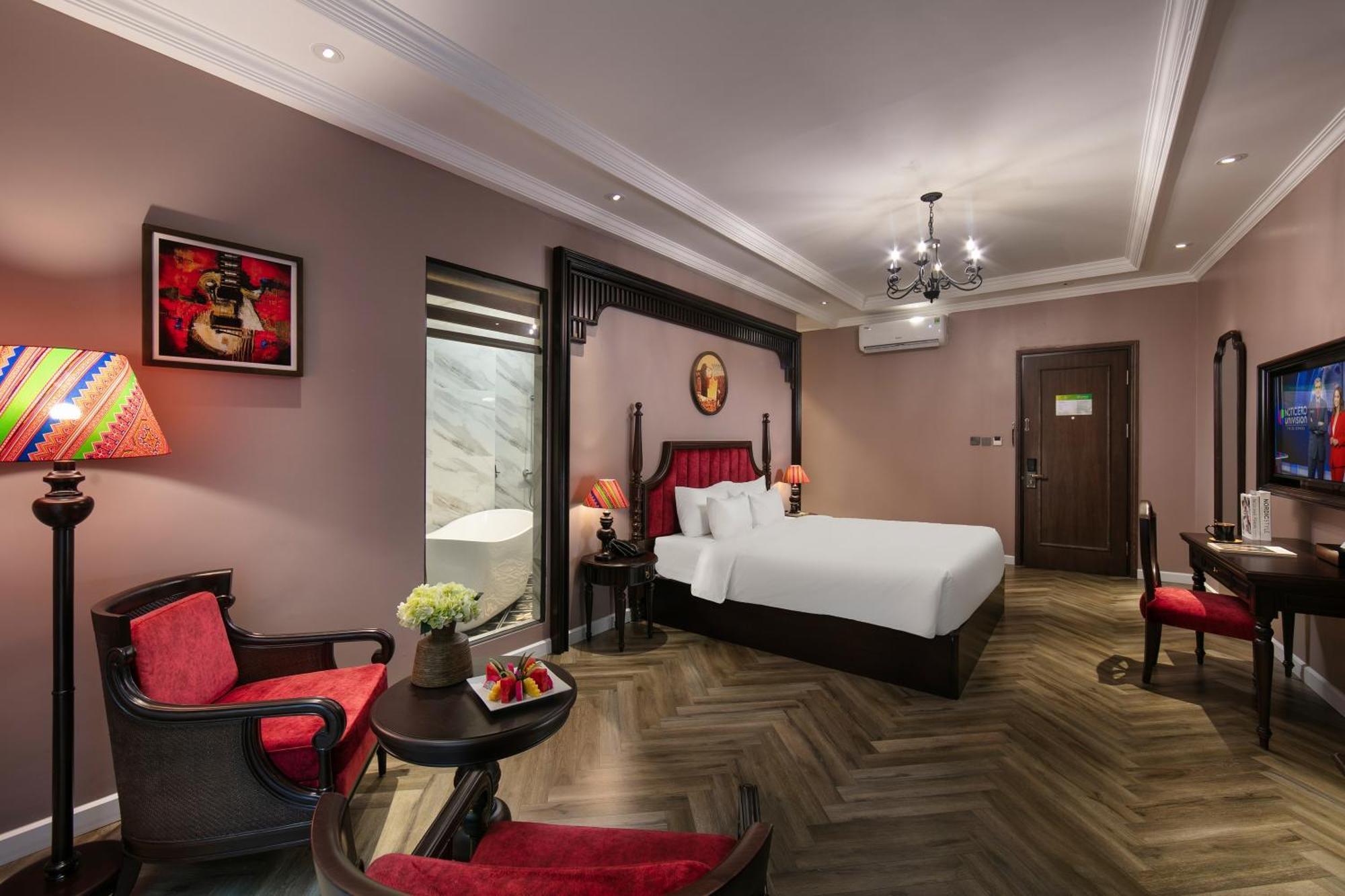 Acoustic Premium Hotel & Spa Hanoi Exterior foto