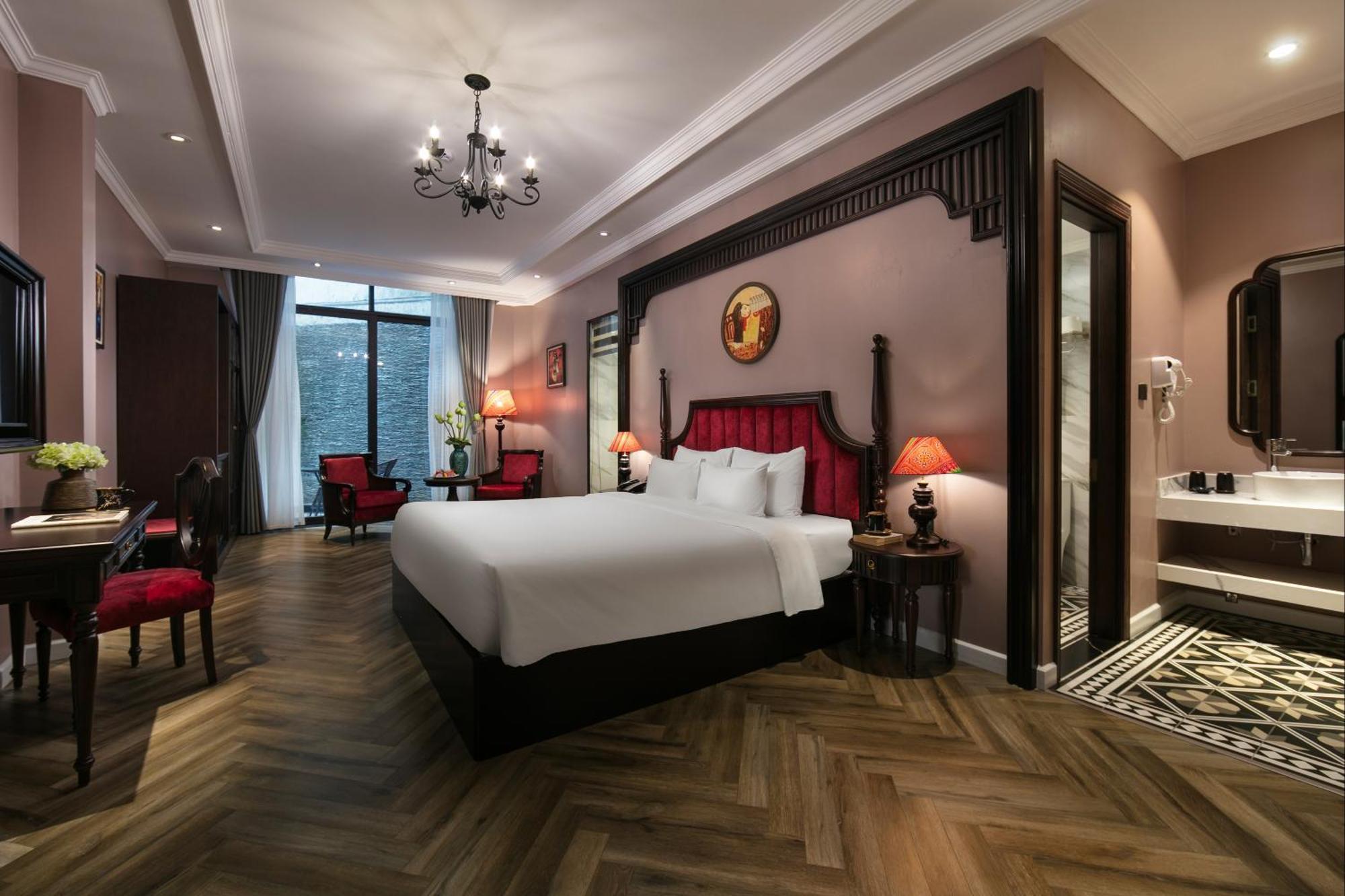 Acoustic Premium Hotel & Spa Hanoi Exterior foto