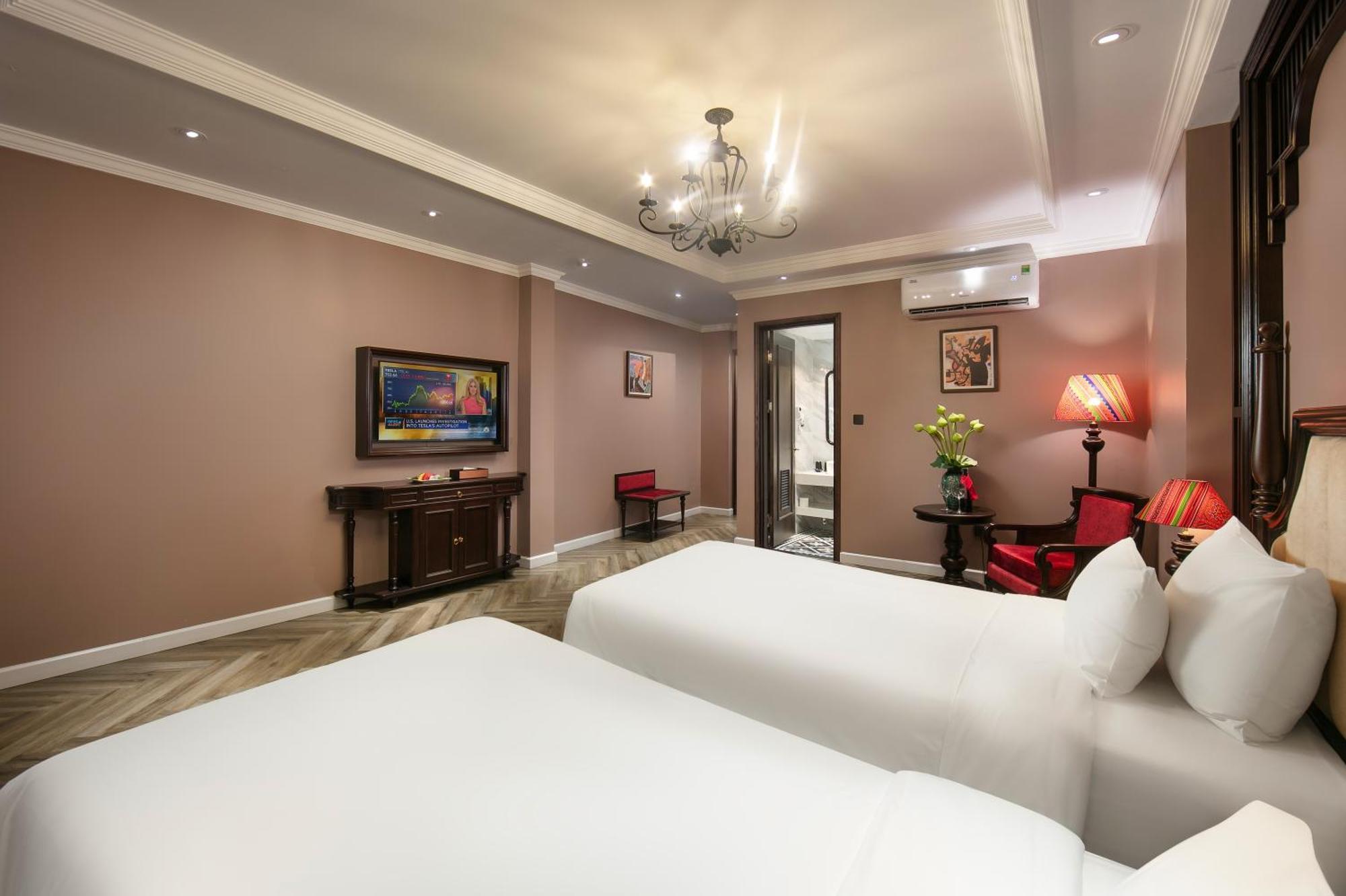 Acoustic Premium Hotel & Spa Hanoi Exterior foto
