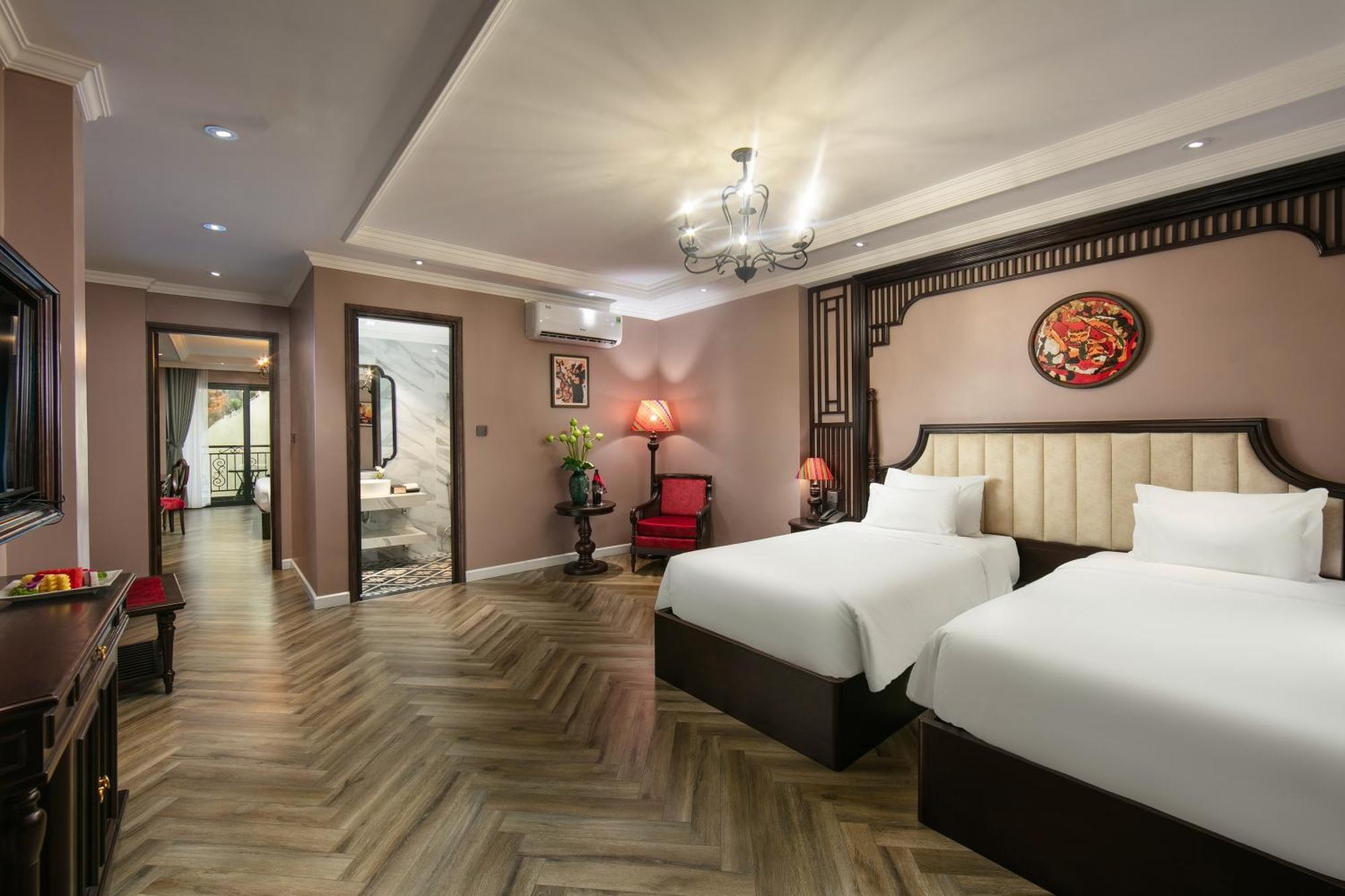 Acoustic Premium Hotel & Spa Hanoi Exterior foto
