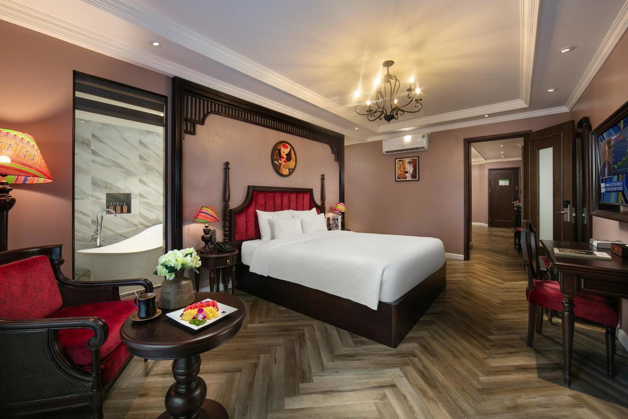 Acoustic Premium Hotel & Spa Hanoi Exterior foto